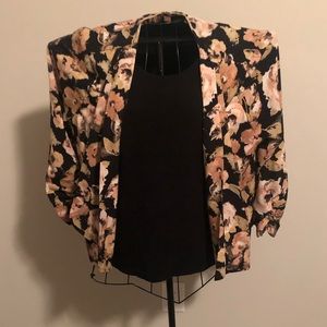 Floral Blazer